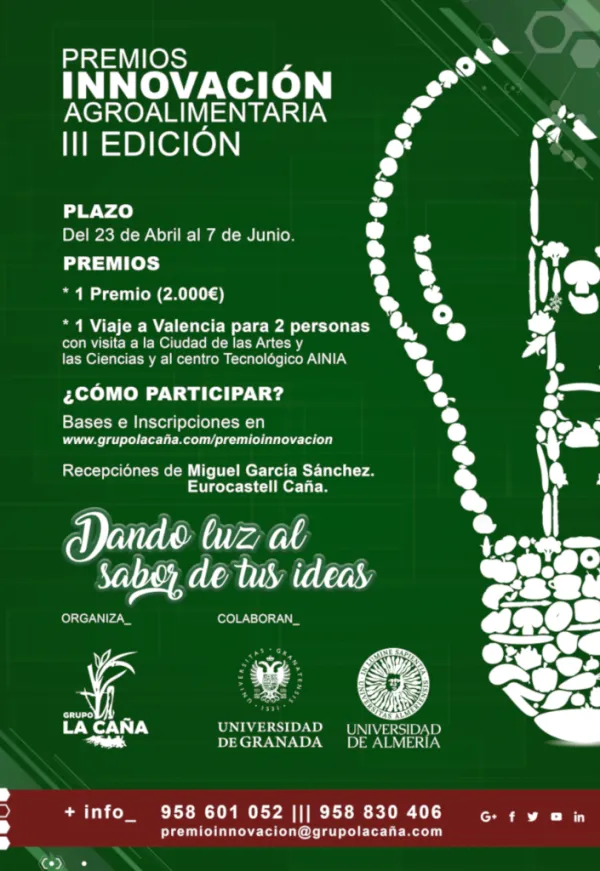 Premios de Innovación Agroalimentaria. III Edición