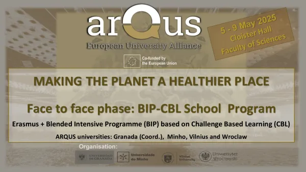 Making the Planet a Healthier Place. Face to face phase: BIP-CBL School Program