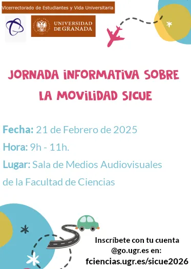 Jornada informativa sobre la movilidad SICUE 2025-2026