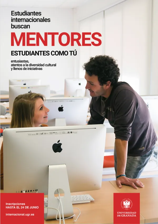 ¿Quieres ser mentor de los estudiantes internacionales 2023/24 que vendrán a la UGR?