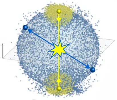 Macroscopically nonlocal quantum correlations.