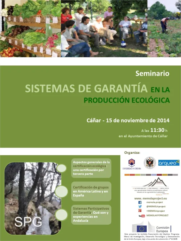 Seminario sobre Sistemas de Garantía en la Producción Ecológica
