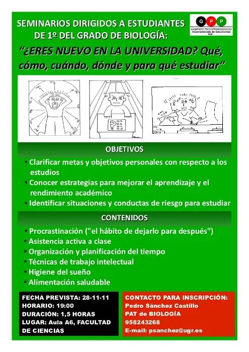 “¿Eres Nuevo en la Universidad? Qué, cómo, cuándo, dónde y para qué estudiar”