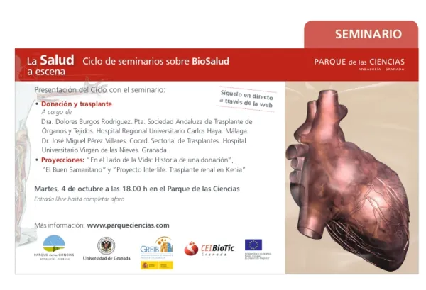 Ciclo de Seminarios sobre Biosalud - Los trasplantes
