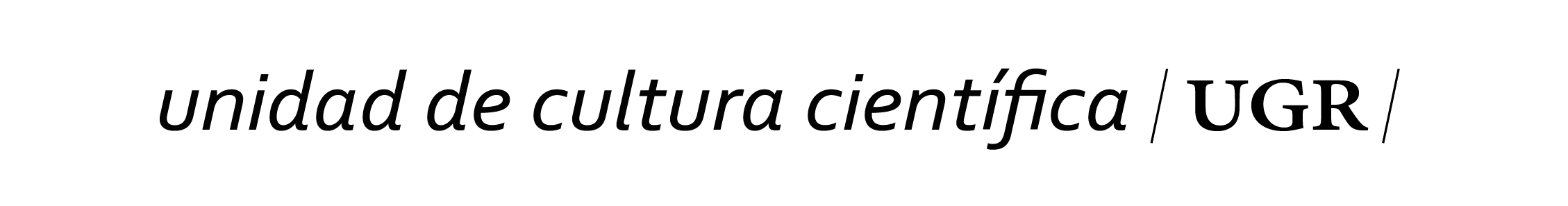 Unidad de Cultura Científica de la UGR
